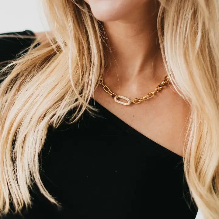 Diamond Chain Necklace - Waterproof