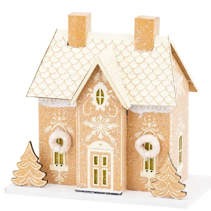 Gingerbread Light Up Christmas Village House
