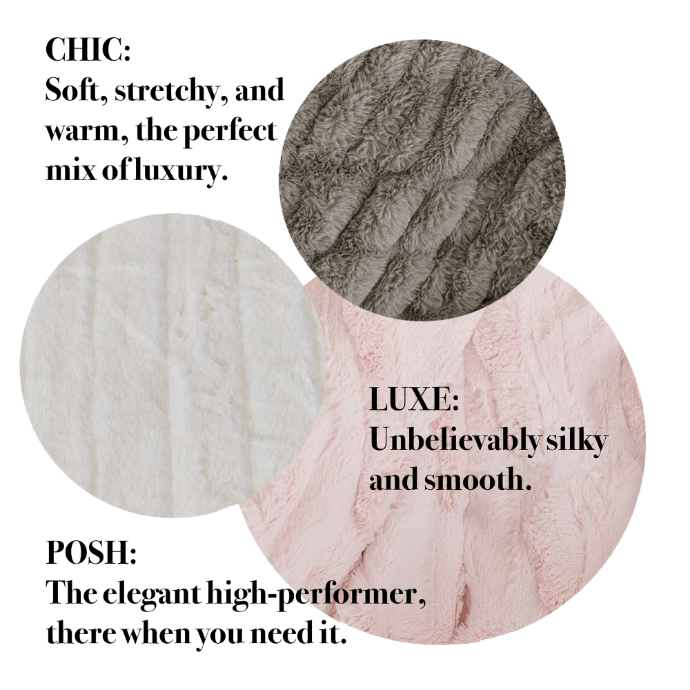 Copper Minky Blanket Chic Collection