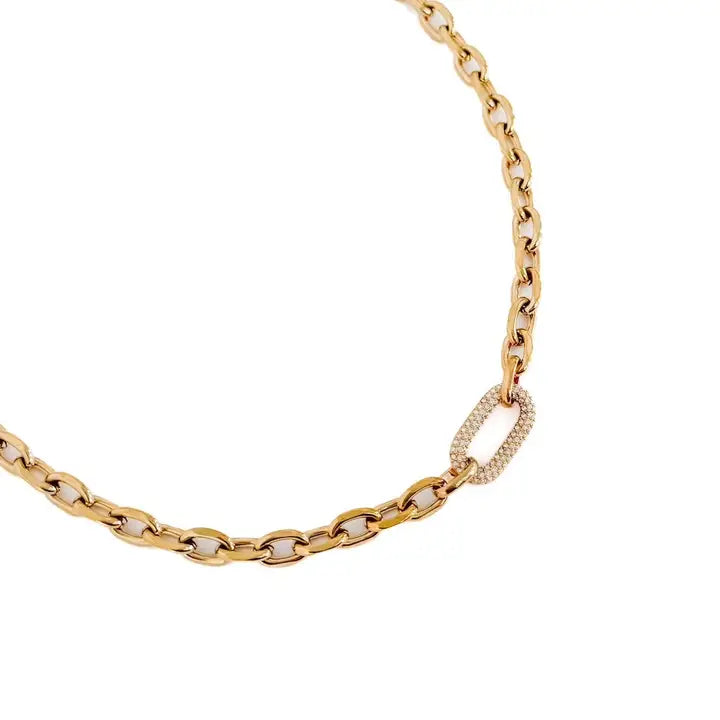 Diamond Chain Necklace - Waterproof
