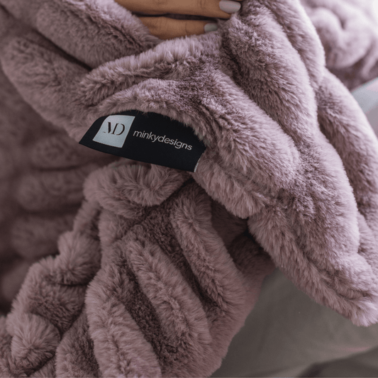 Violet Dream Minky Blanket  Large (60 x 72 in)
