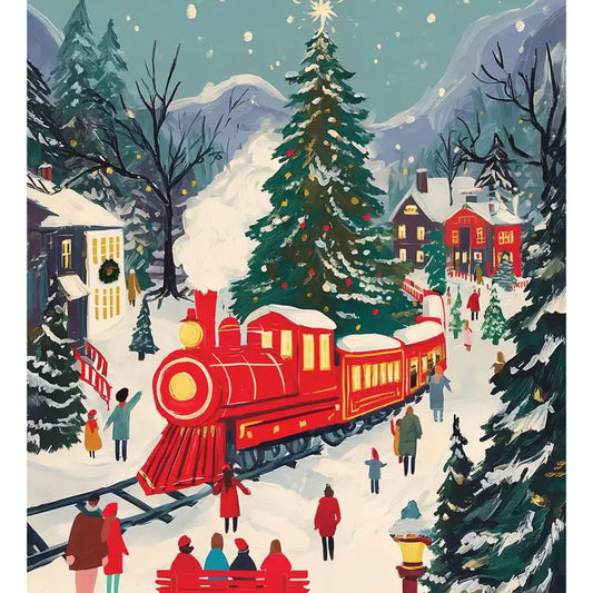 North Pole Express Christmas Jigsaw Puzzle 500pc