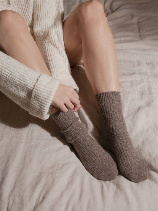The Comfiest Socks -  Choccy