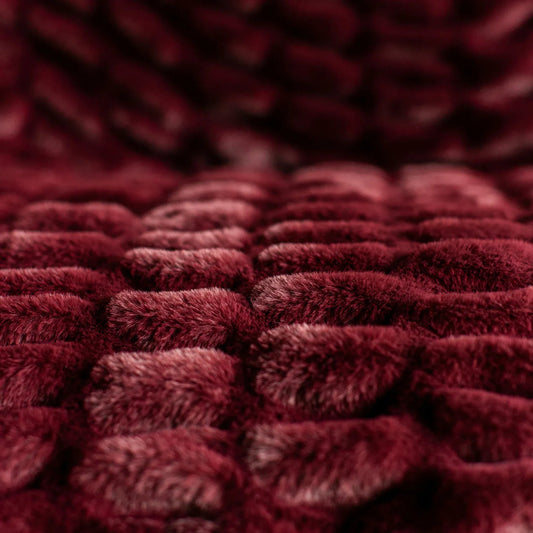 Berry Wine Minky Blanket Chic Collection (Medium 50x60 in)