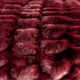 Berry Wine Minky Blanket Chic Collection (Medium 50x60 in)