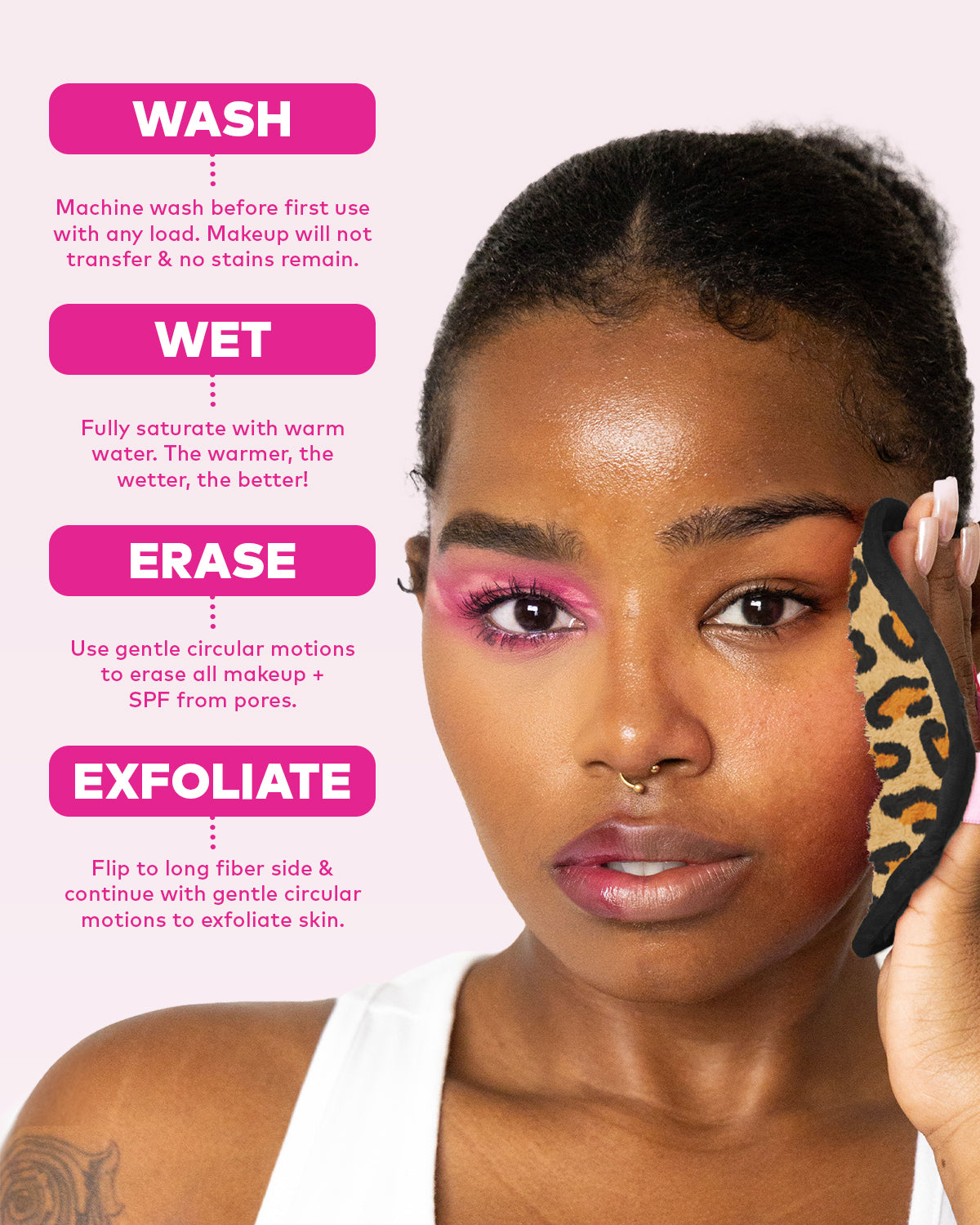 Leopard 7-Day Set   (The Original Make Up Eraser)