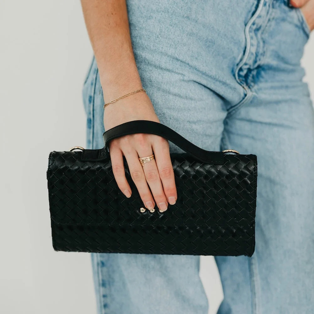Urban   Woven Clutch Crossbody
