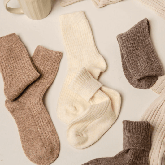 Comfy Socks - Cream