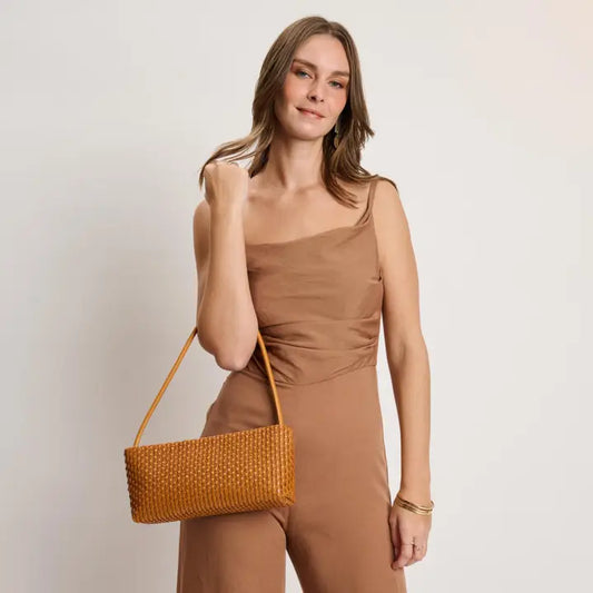Lucy Shoulder Bag -Tan