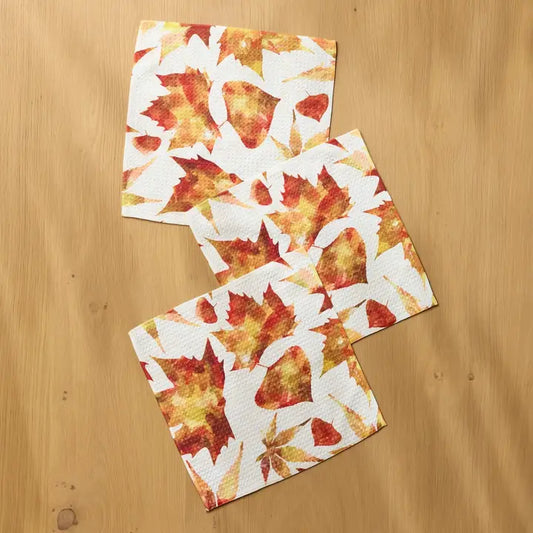 Painted Fall Dishcloth Set