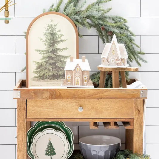 Gingerbread Light Up Christmas Village House