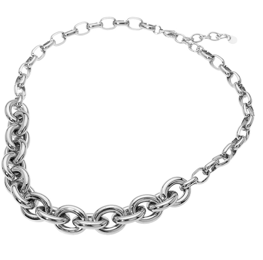Stainless Steel Chunky Chain Necklace