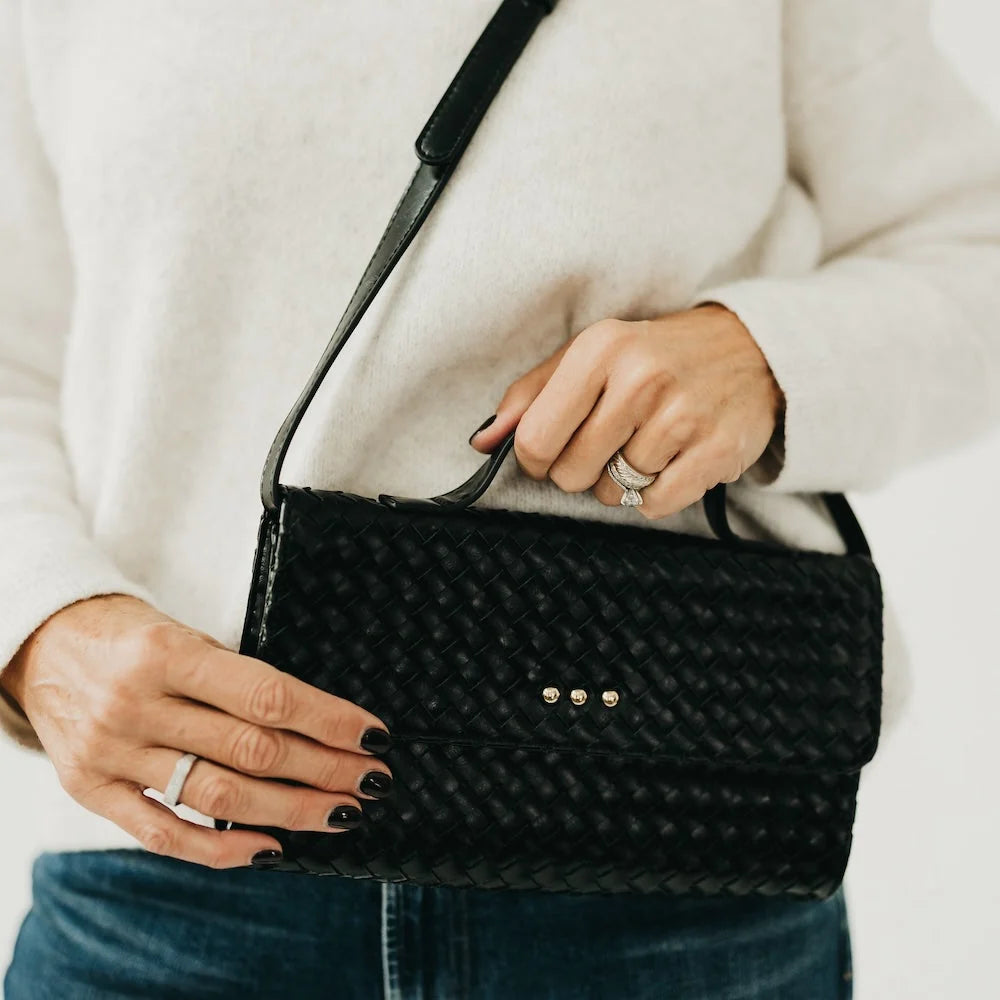 Urban   Woven Clutch Crossbody
